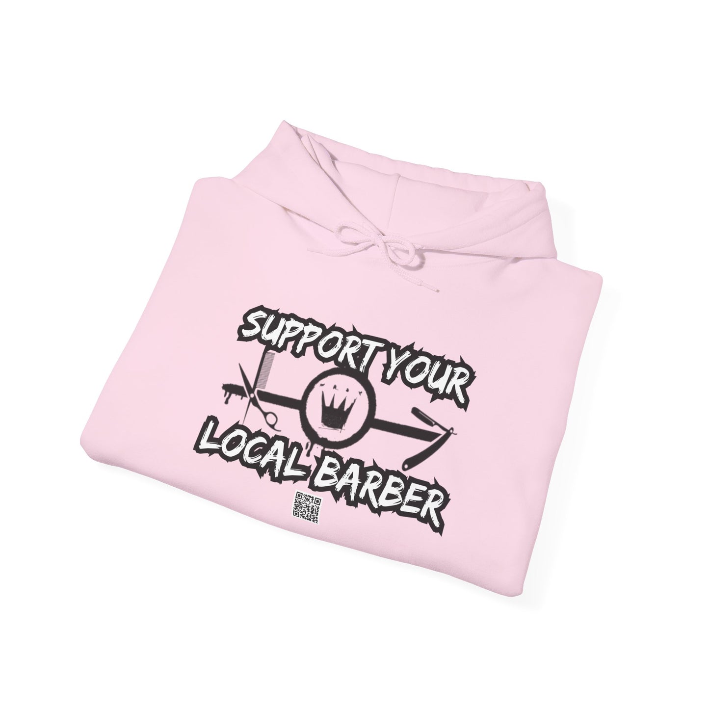 Support Your Local Barber Hoodie