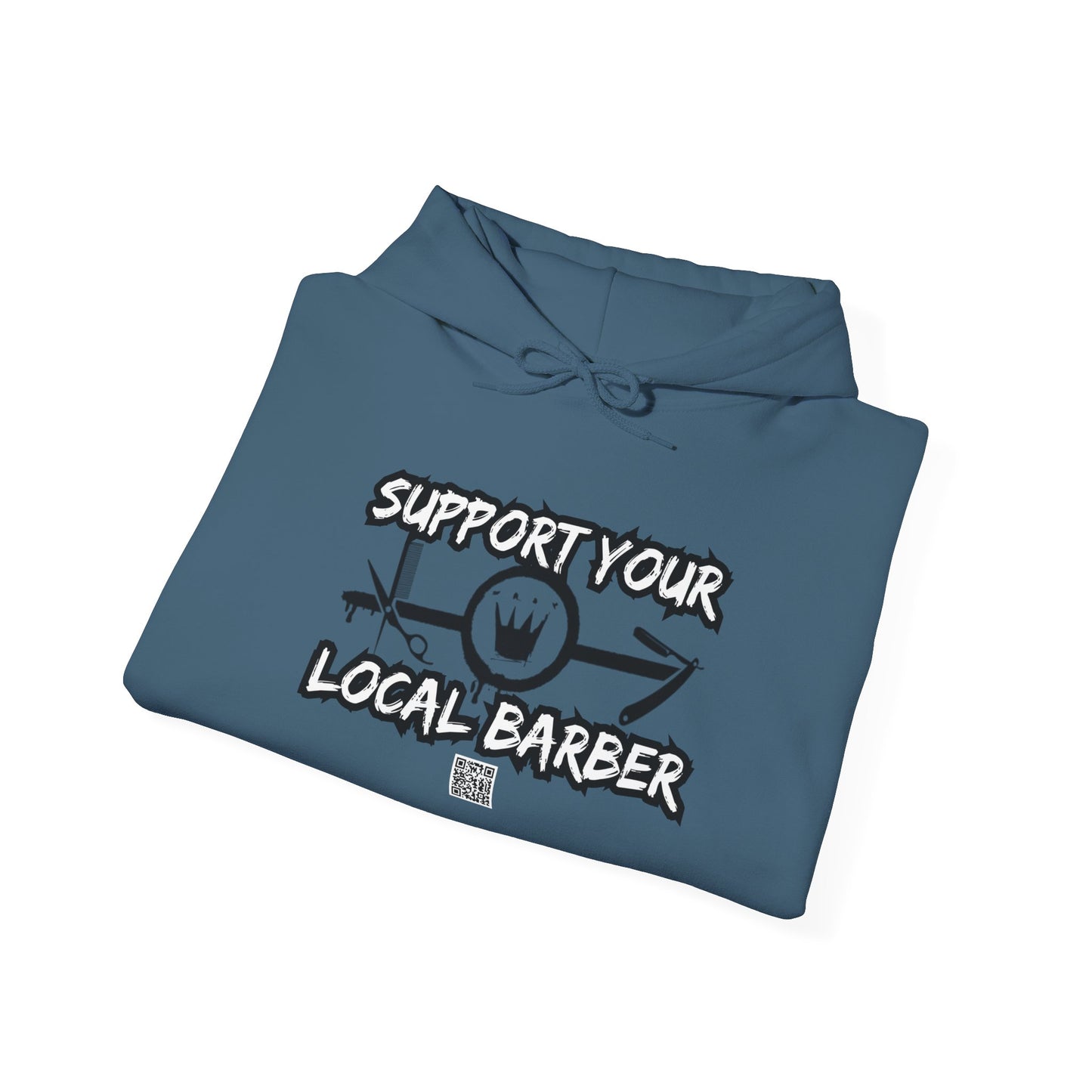Support Your Local Barber Hoodie