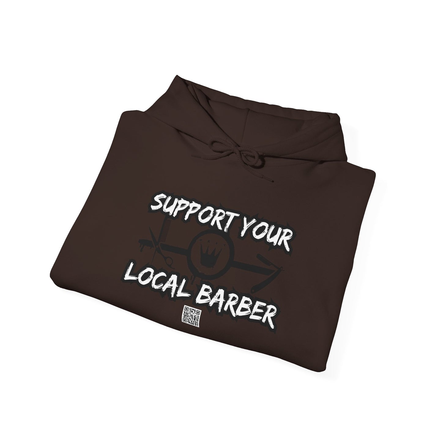 Support Your Local Barber Hoodie