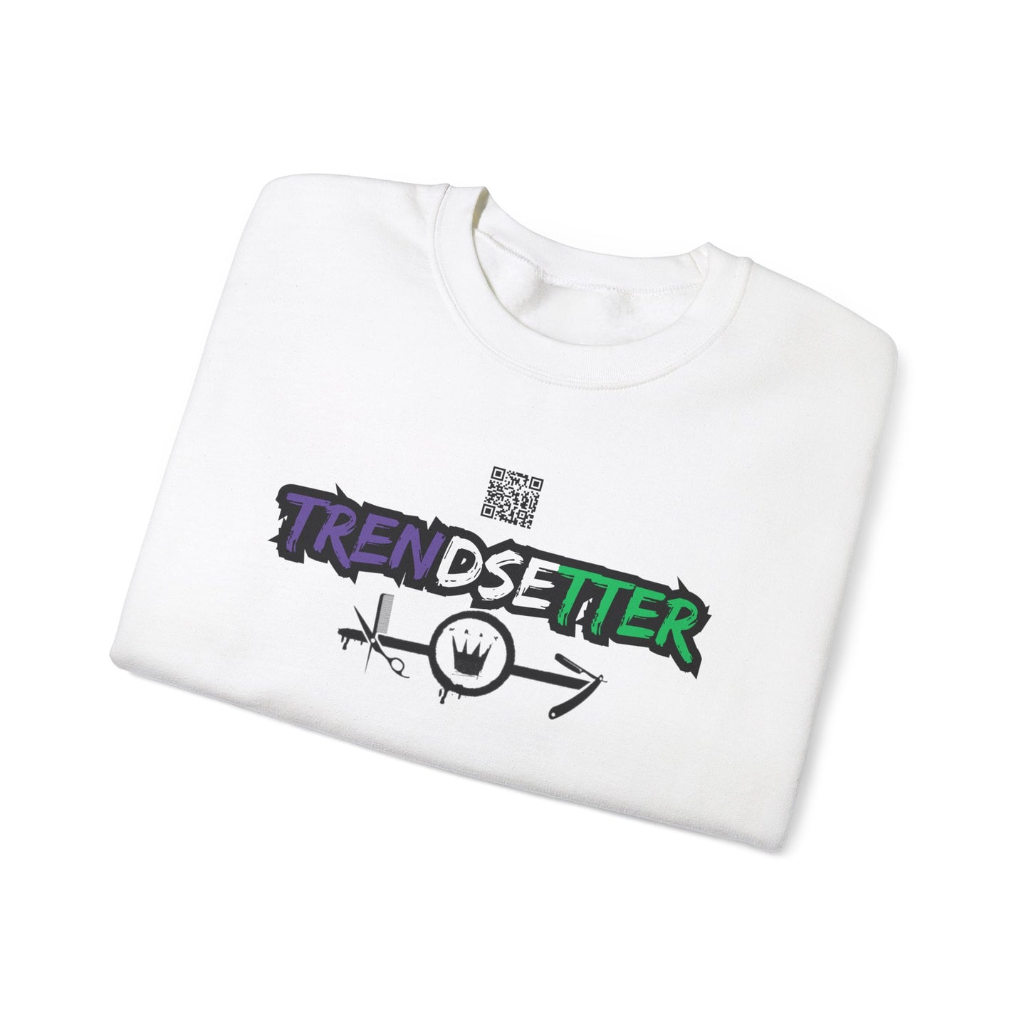Trendsetter Genderqueer Pride Crewneck Sweatshirt