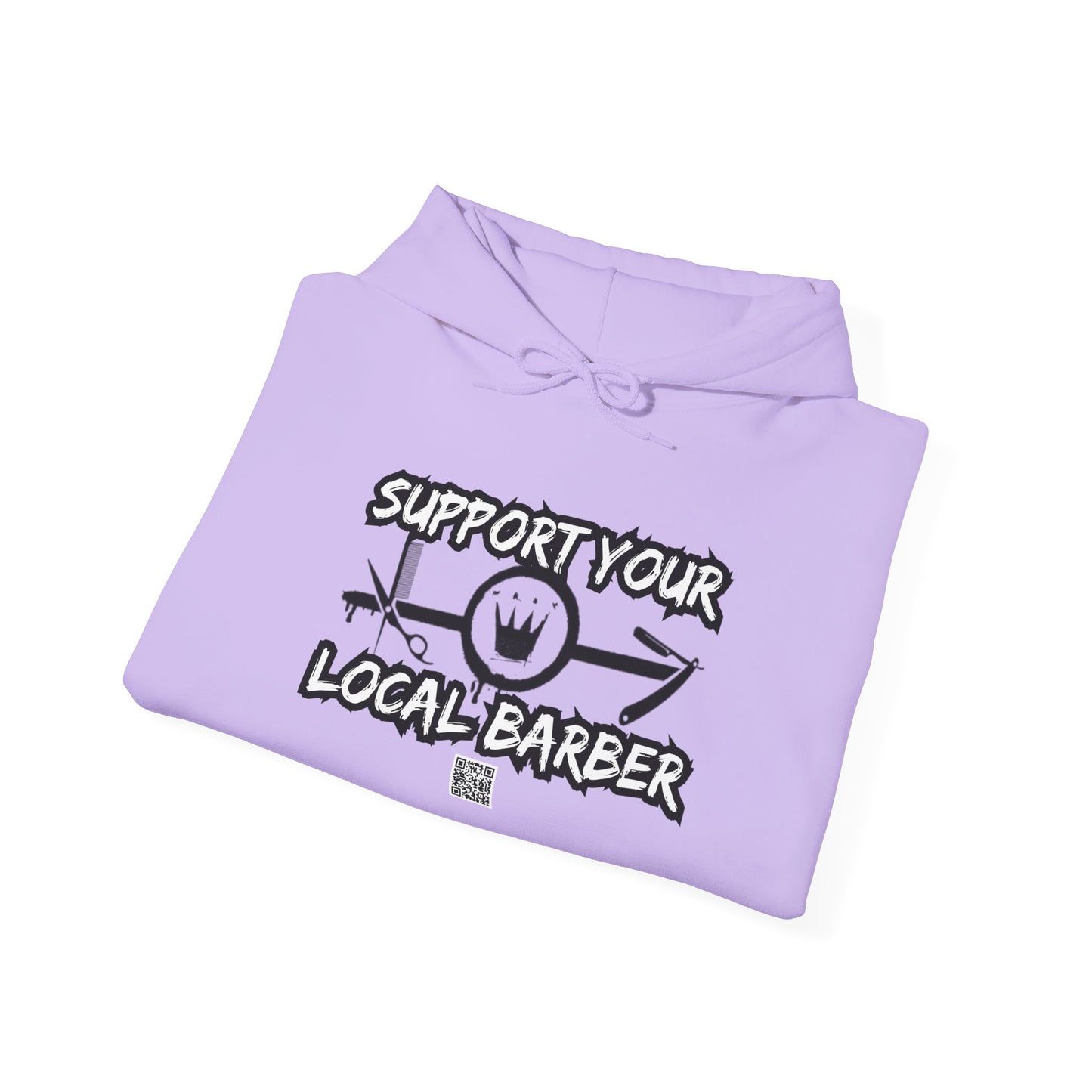 Support Your Local Barber Hoodie