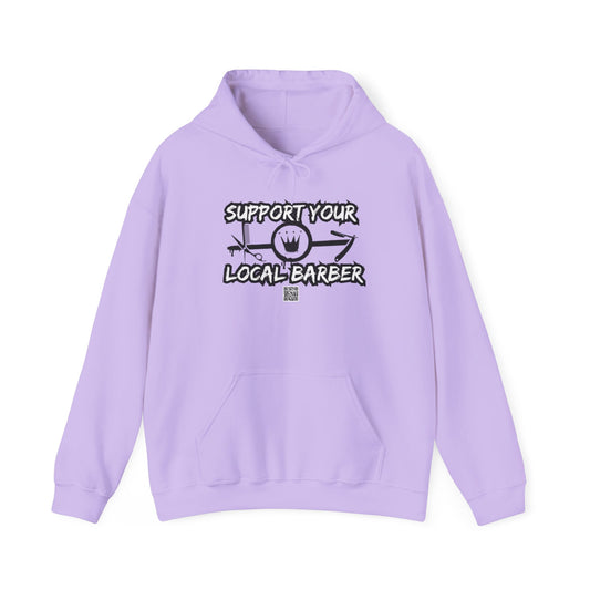 Support Your Local Barber Hoodie