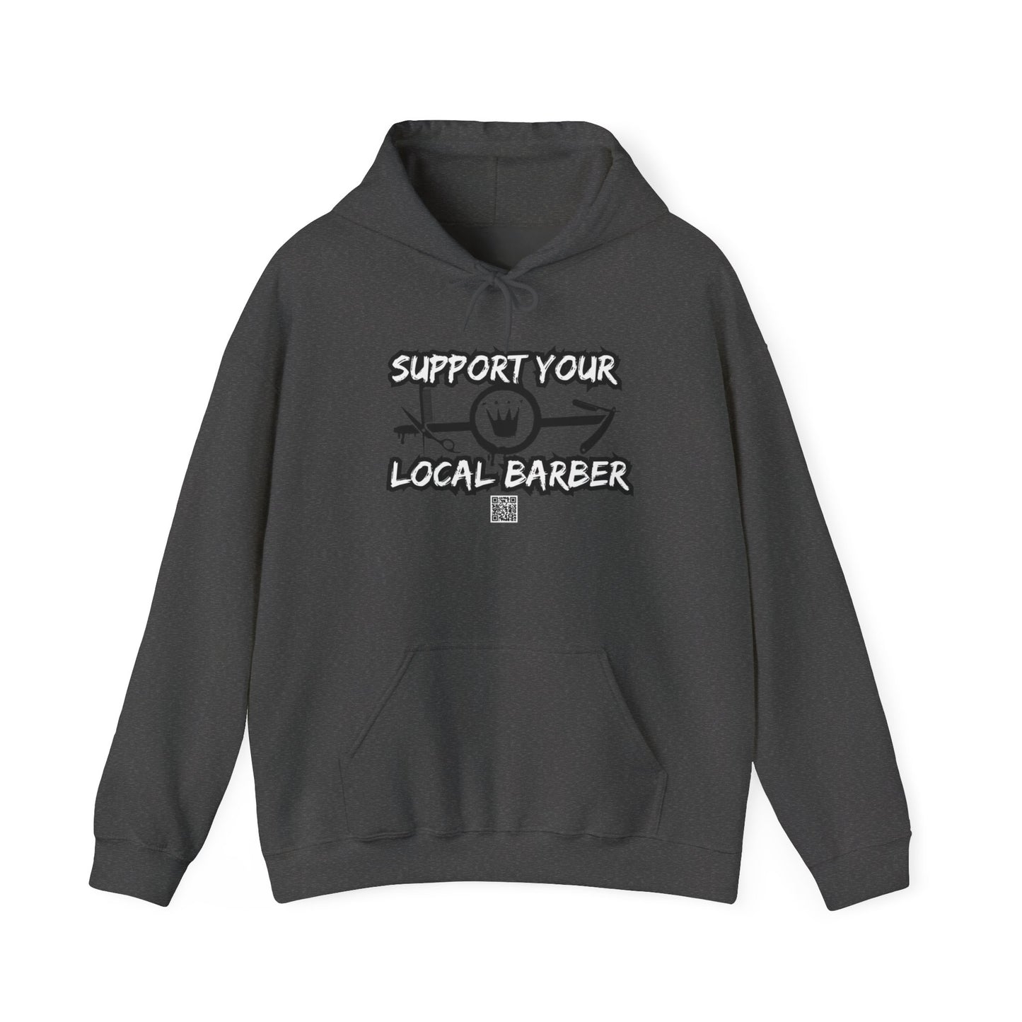 Support Your Local Barber Hoodie
