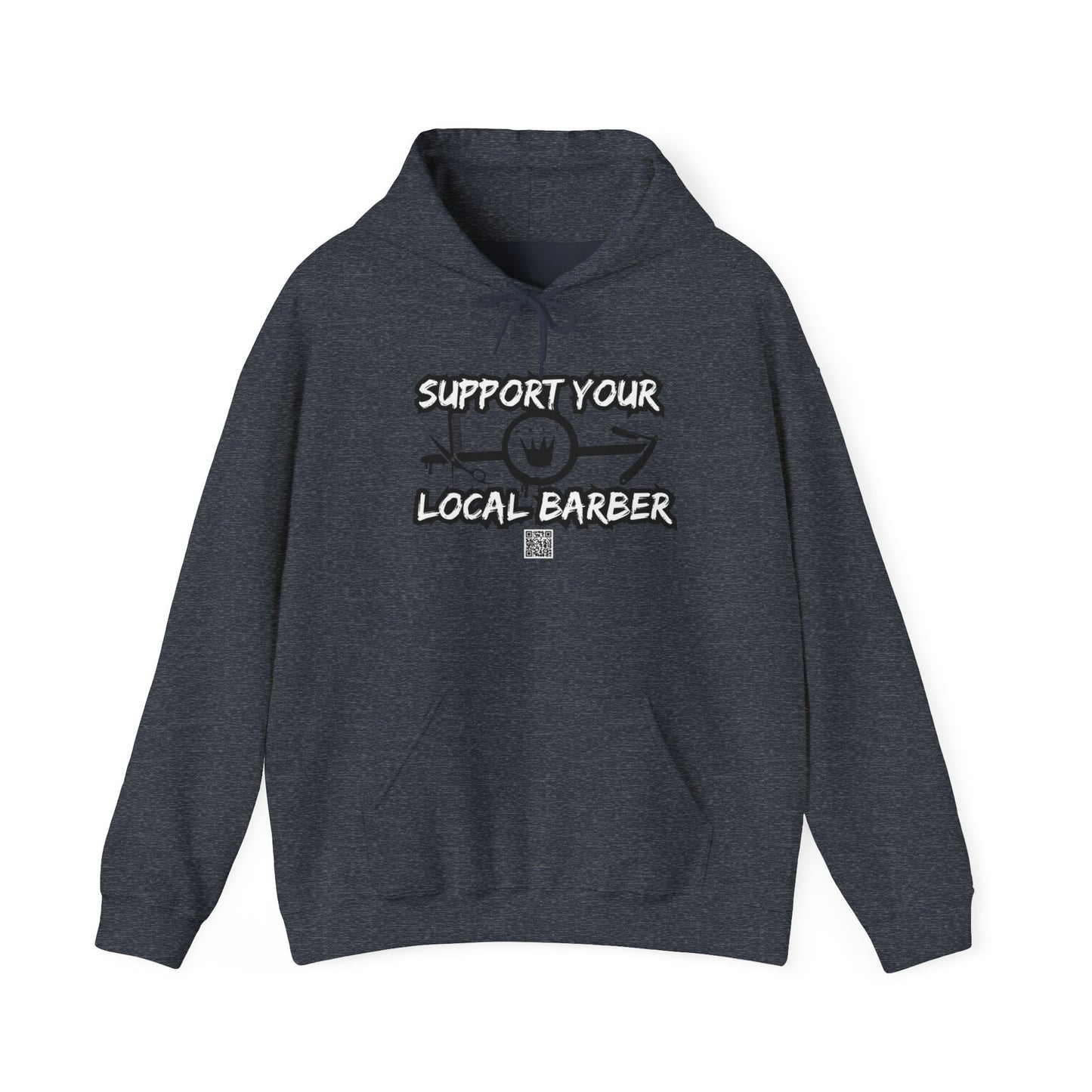 Support Your Local Barber Hoodie