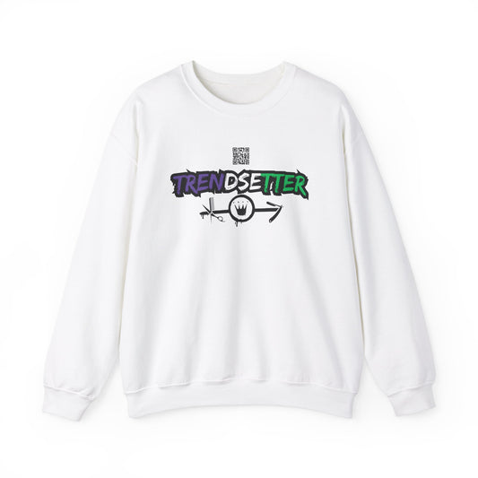 Trendsetter Genderqueer Pride Crewneck Sweatshirt