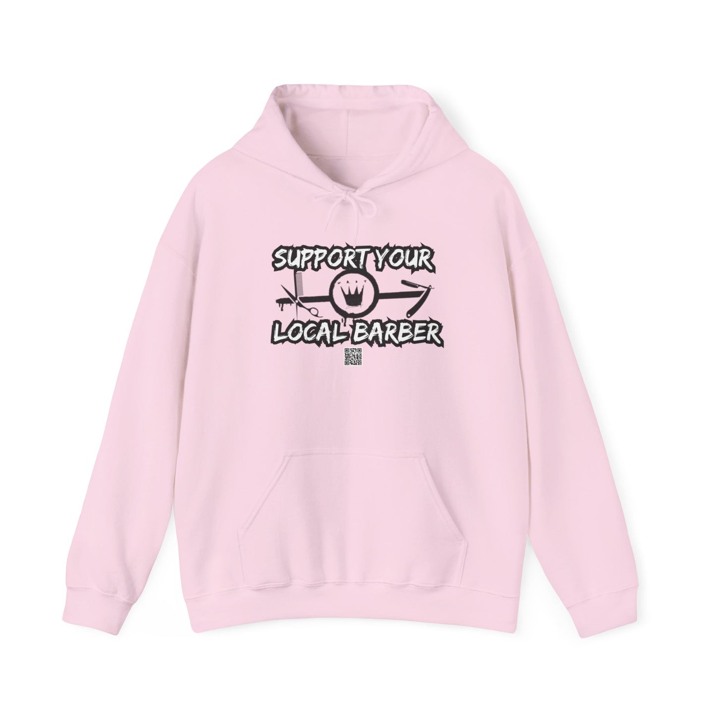 Support Your Local Barber Hoodie