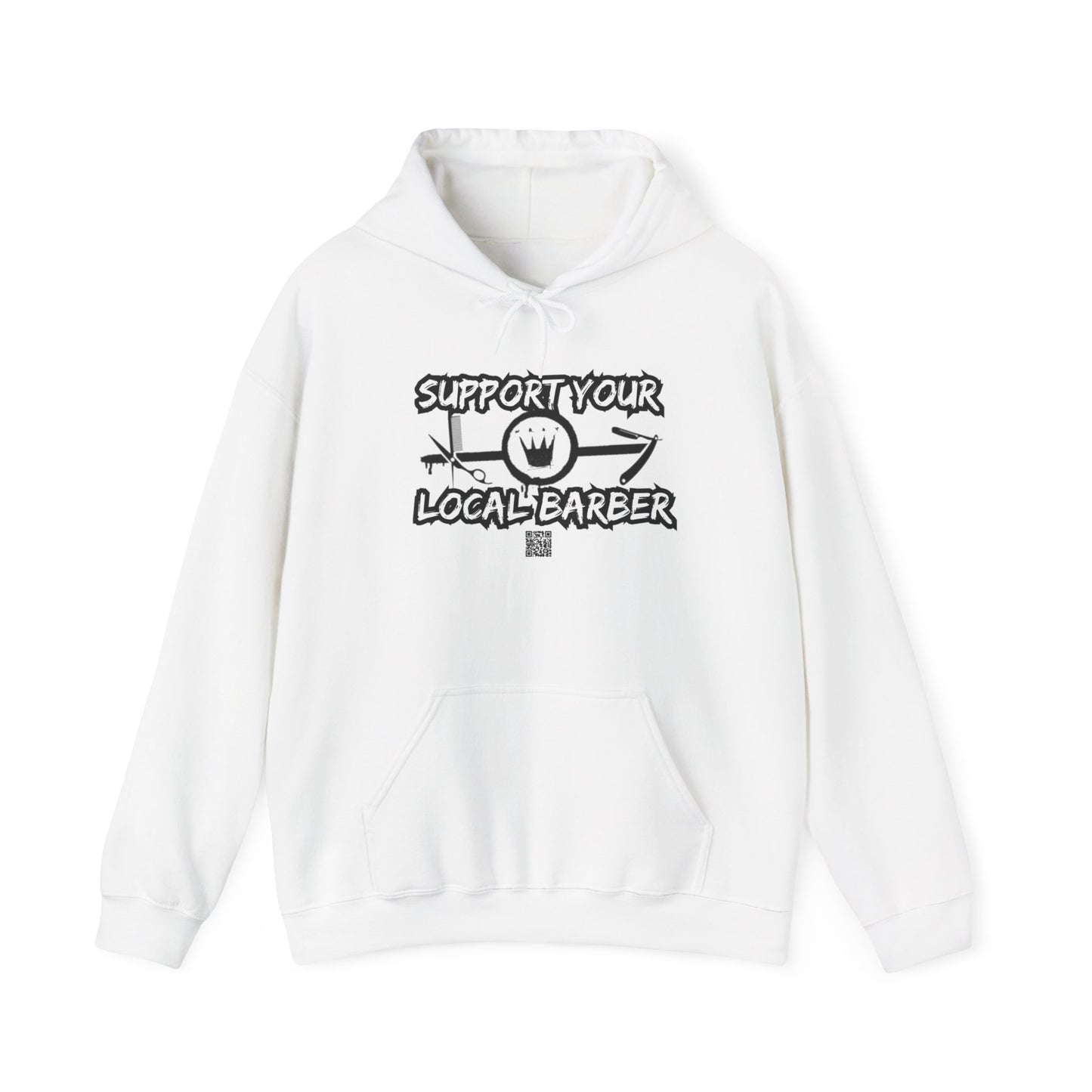 Support Your Local Barber Hoodie